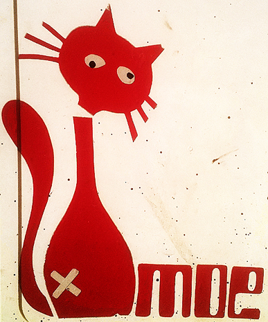 Chat rouge
