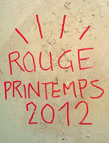 Rouge printemps